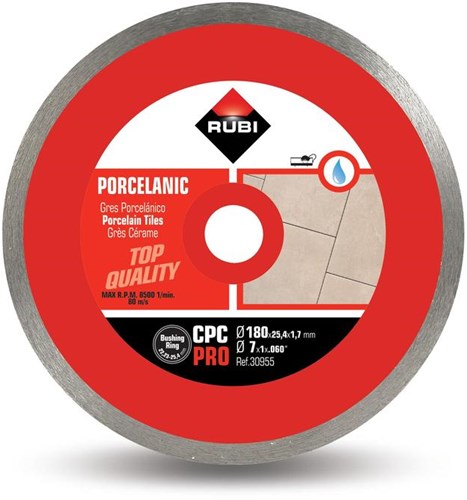 Rubi cpc 180 pro zaagblad | doorlopende kroon - 30955