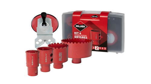 Rubi kit 4 drygres boren premium - 51931
