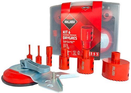 Rubi kit 6 drygres boren premium - 51929