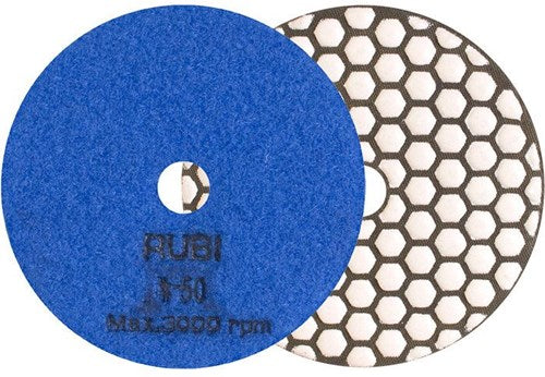 Rubi schuur- en polijstpad | ø100 mm | korrel #50 - 62970