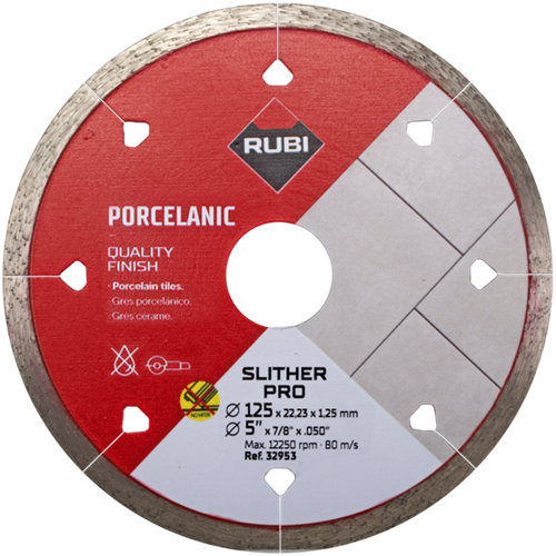 Rubi slither 125 pro diamantzaagblad - 32954