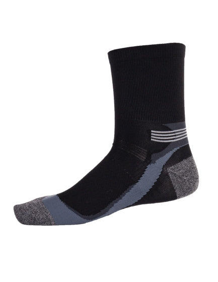 Rucanor Hardloopsokken lang 2-pack zwart maat 39-42