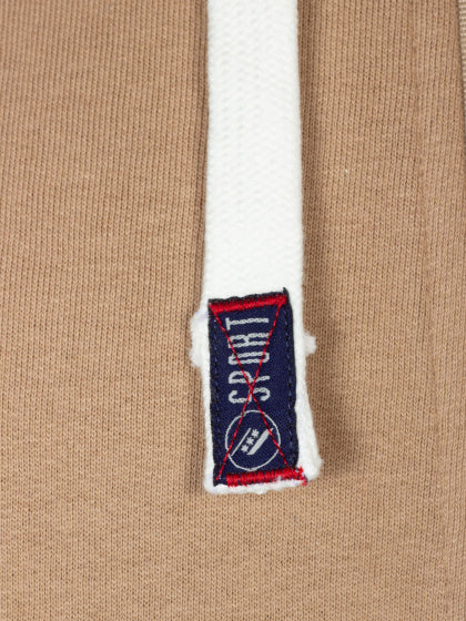 Shae sweatshort ongeborsteld heren beige maat XXL