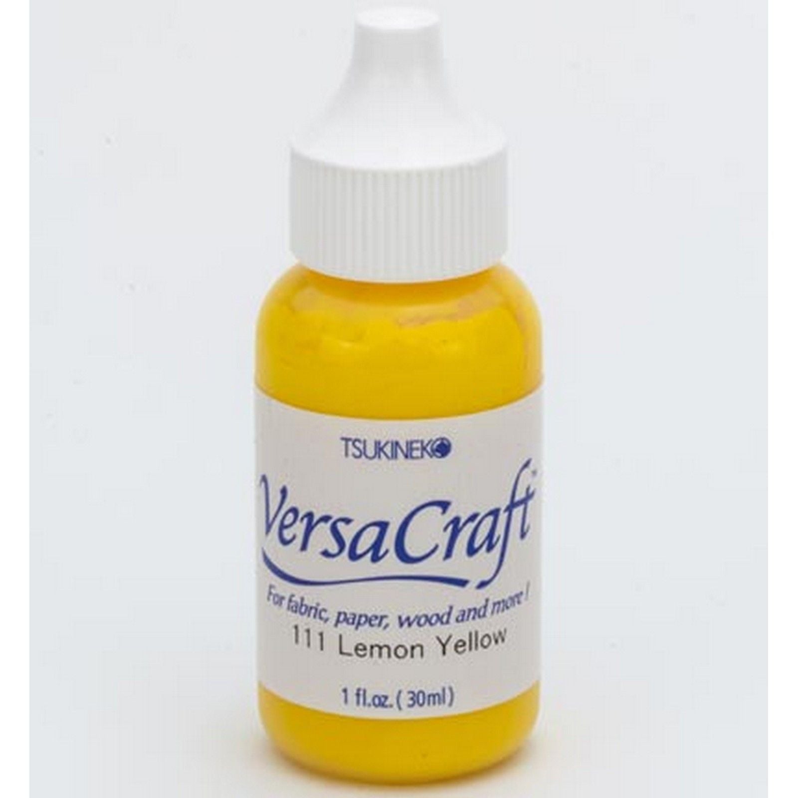 Tsukineko • versacraft reinker navulling inkt lemon yellow