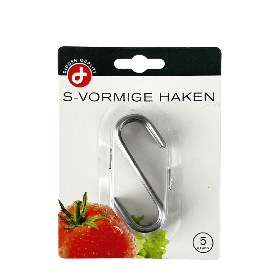 Ngk s-vormige haken 5 stuks