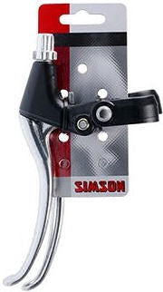 remgrepenset v-brake cantilever 4-vinger zwart 2-delig