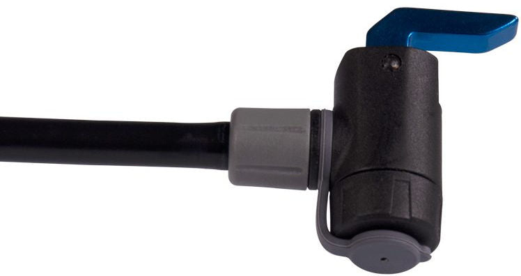 Simson framepomp Sport zwart op kaart