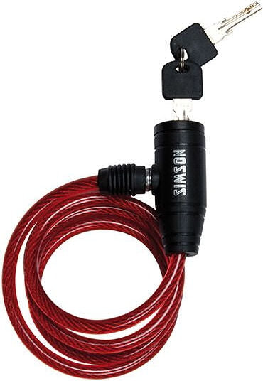 Simson Câble Antivol Enfants, 8mmx90cm