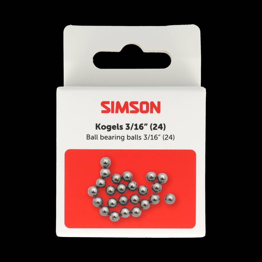 Simson kogels 3 16 (24st)