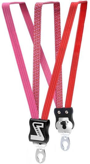 Snelbinder Trio Simson kort met 3 ordners - roze rood