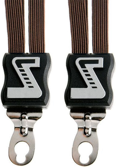 Snelbinder Trio Simson met 3 ordners - bruin