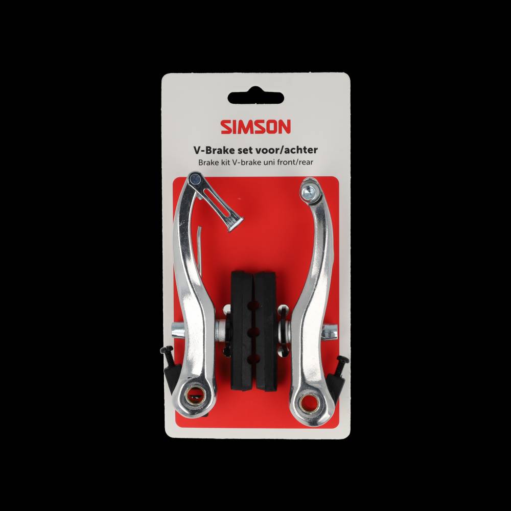 Simson remmenset v-brake voor- en achterrem