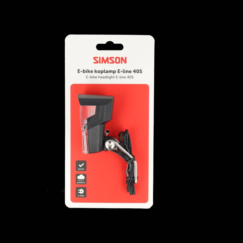 Simson koplamp aurora e-line 40s