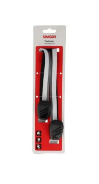 Simson triobinder 60cm - zwart wit grijs