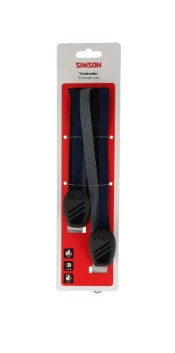 Simson triobinder 60cm - zwart blauw antraciet