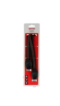 Simson triobinder 71cm - zwart bruin