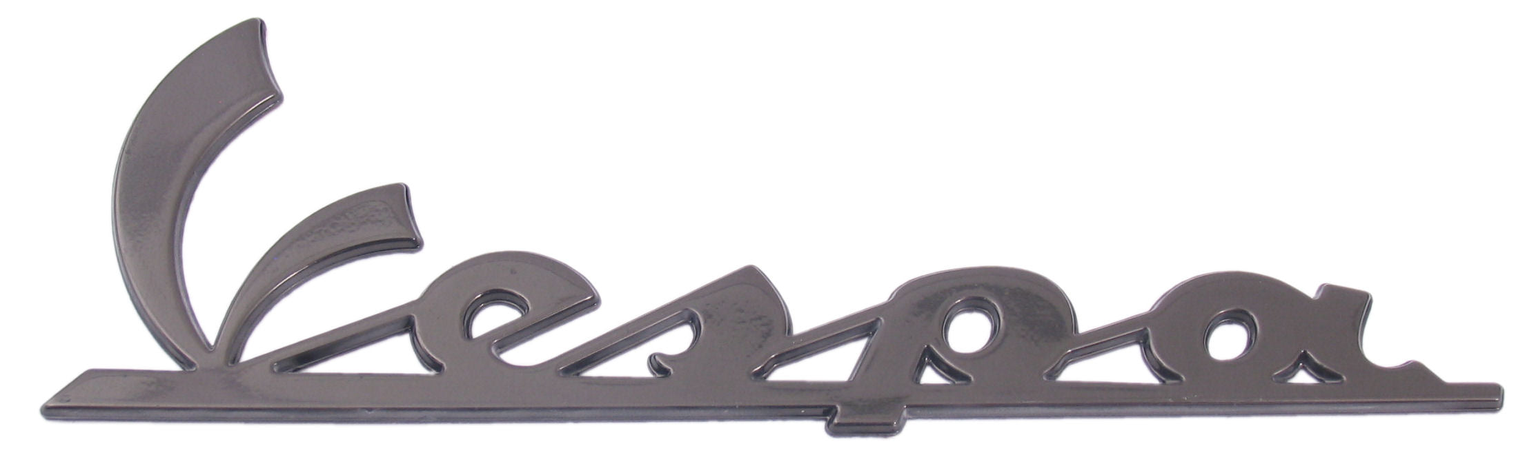 Sticker embleem Vespa S  'Vespa' mat zwart