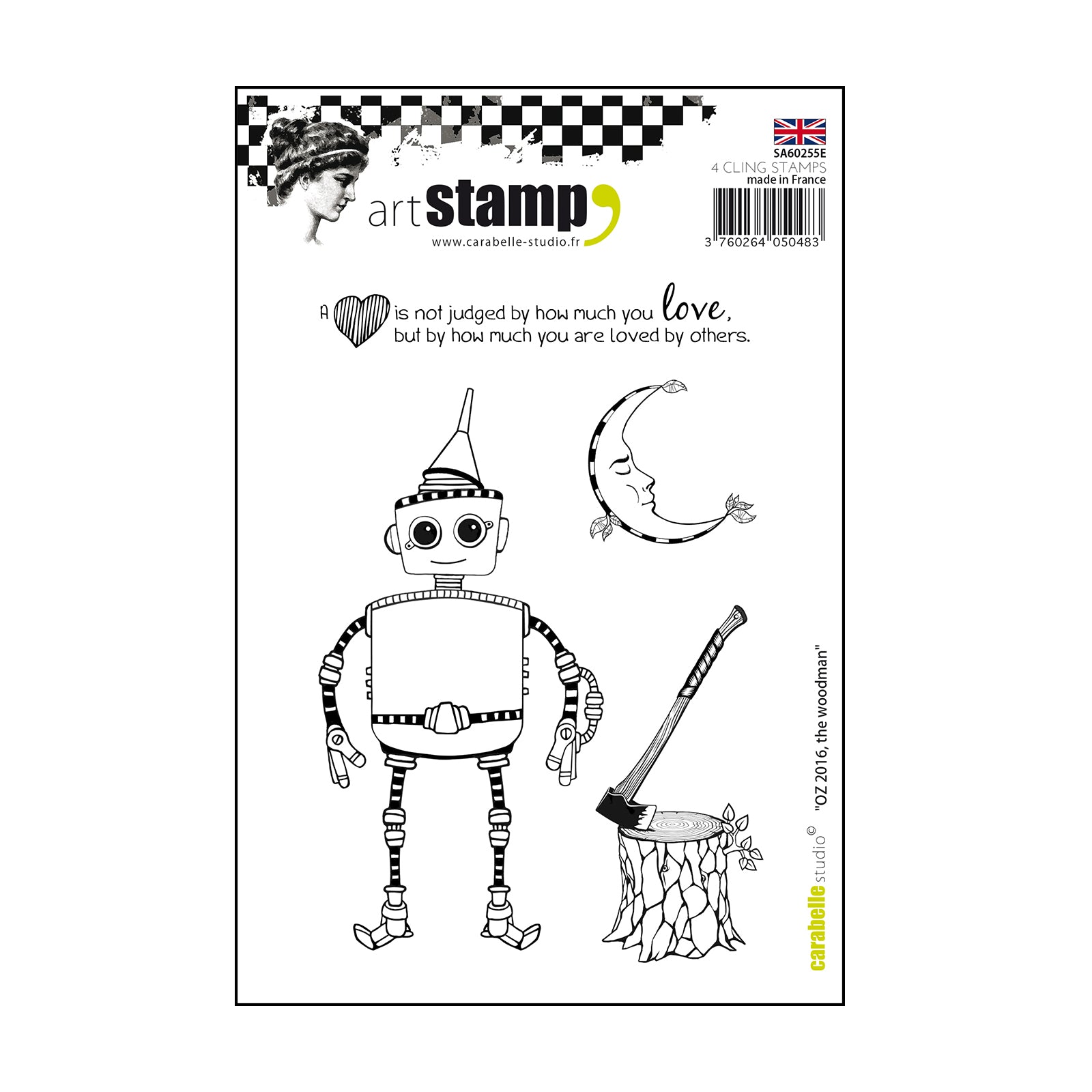 Carabelle studio • stamp a6 oz 2016, the woodman