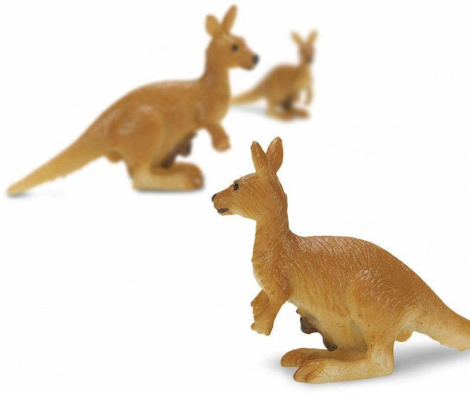 Kangoeroes speelset 2,5 cm bruin 192-delig