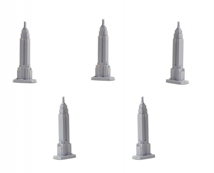 Empire State speelset 2,5 cm grijs 192-delig