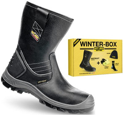 Safety jogger bestboot laars s3 winter box zwart - maat 43 - 11.118.024.43