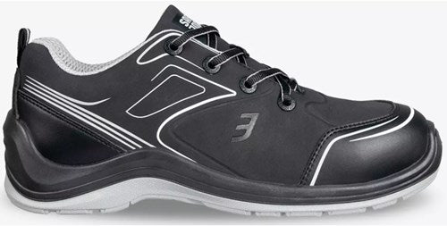 Safety jogger flow laag s3 | zwart | maat 41 - 00.118.116.41