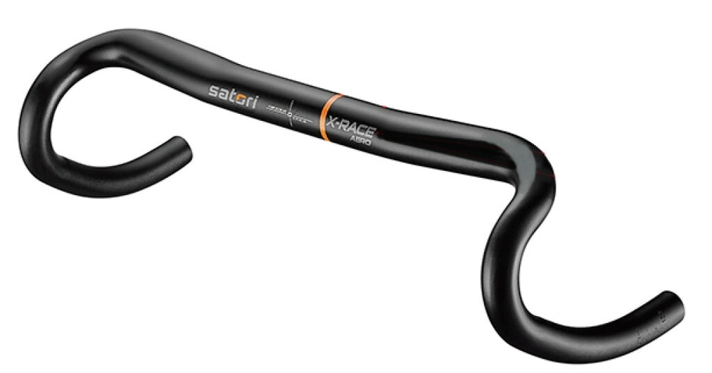 Satori Stuur X-Race Aero ø31,8mm B=420mm mat zwart