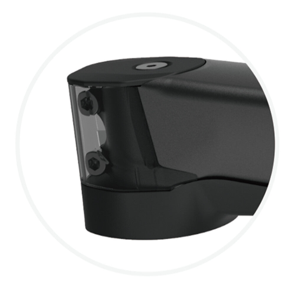 Satori stuurpen viper ø31.8 90mm, 7°, mat-zwart