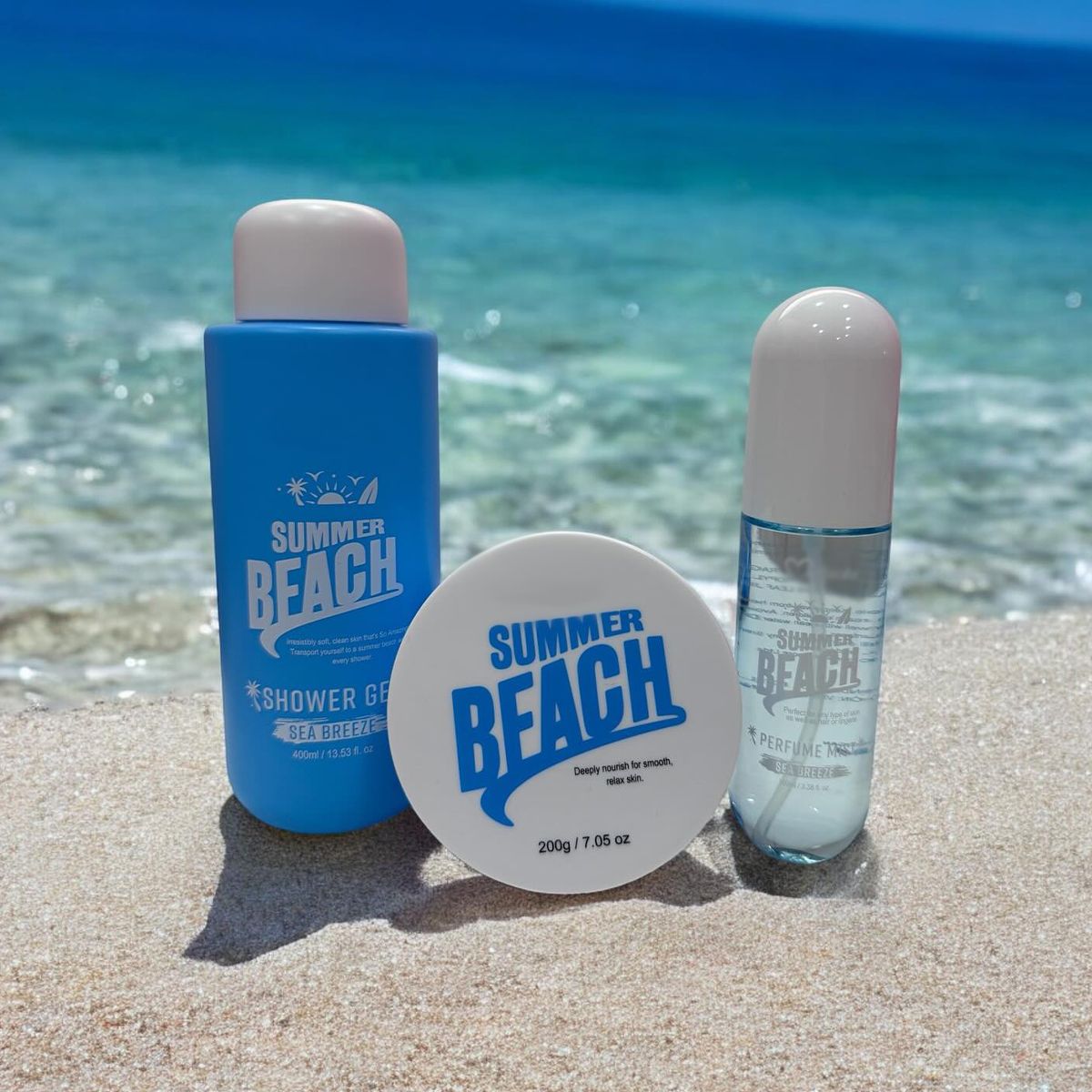 Summer beach body butter sea breeze 200gr.