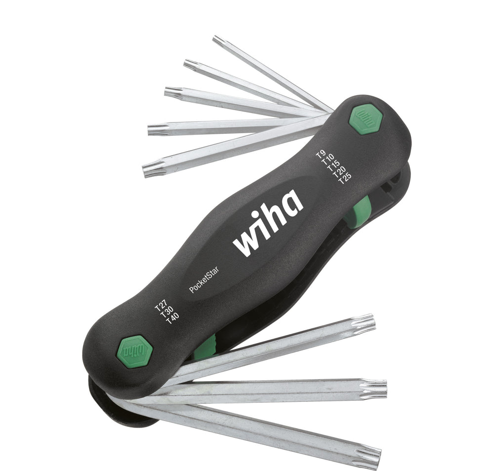 Wiha multitool pocketstar (zwart, 8-delig)