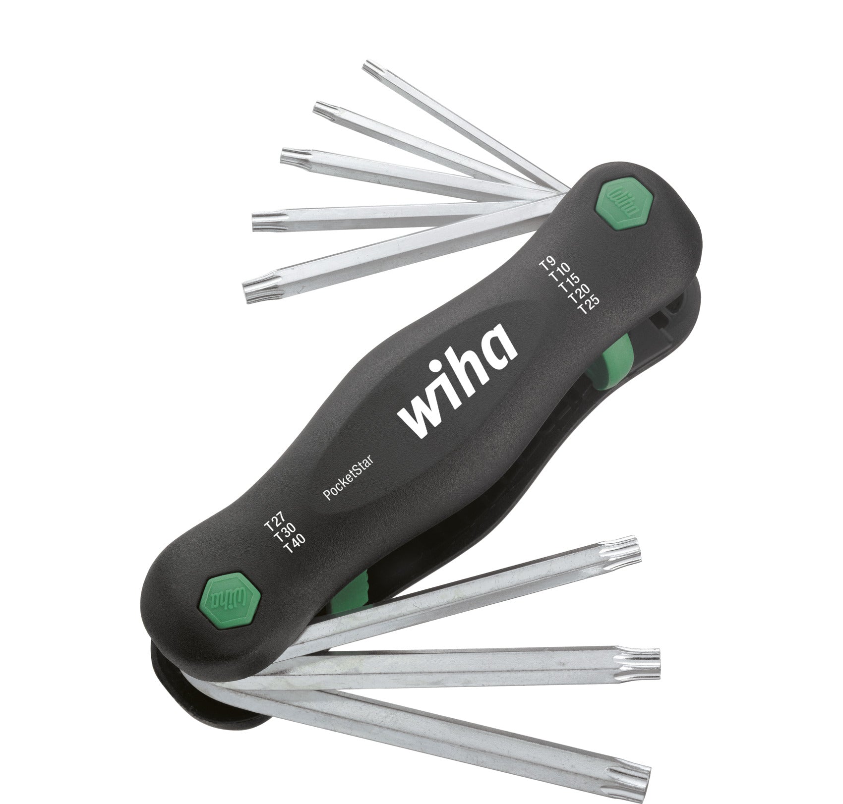 Wiha multitool pocketstar (zwart, 8-delig)
