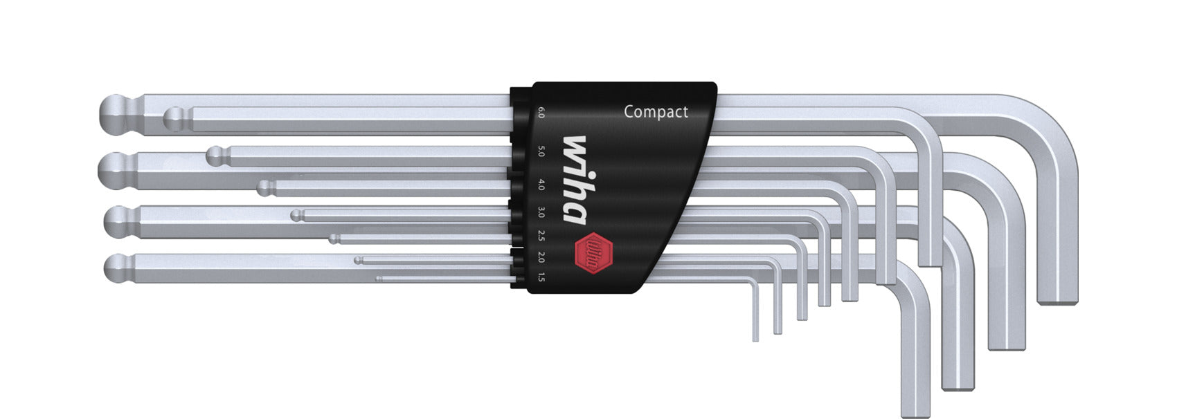 Wiha Wiha Inbussleutelset in Compacte houder