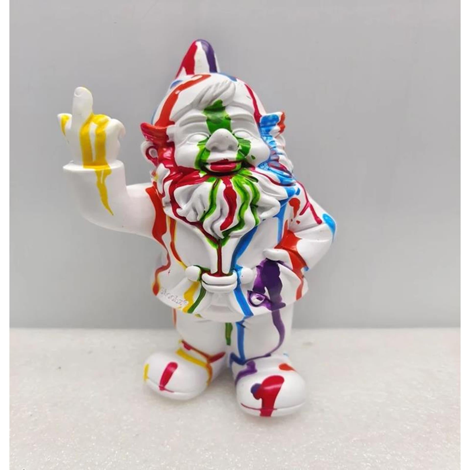 Stoobz design stoobz art kabouter f*ck you streep 20cm