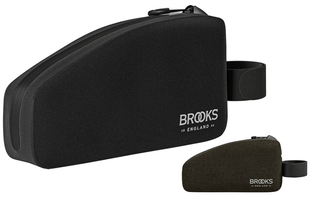 Brooks Scape Top Tube Bag afgedekt frametas Zwart Fietsaccessoire
