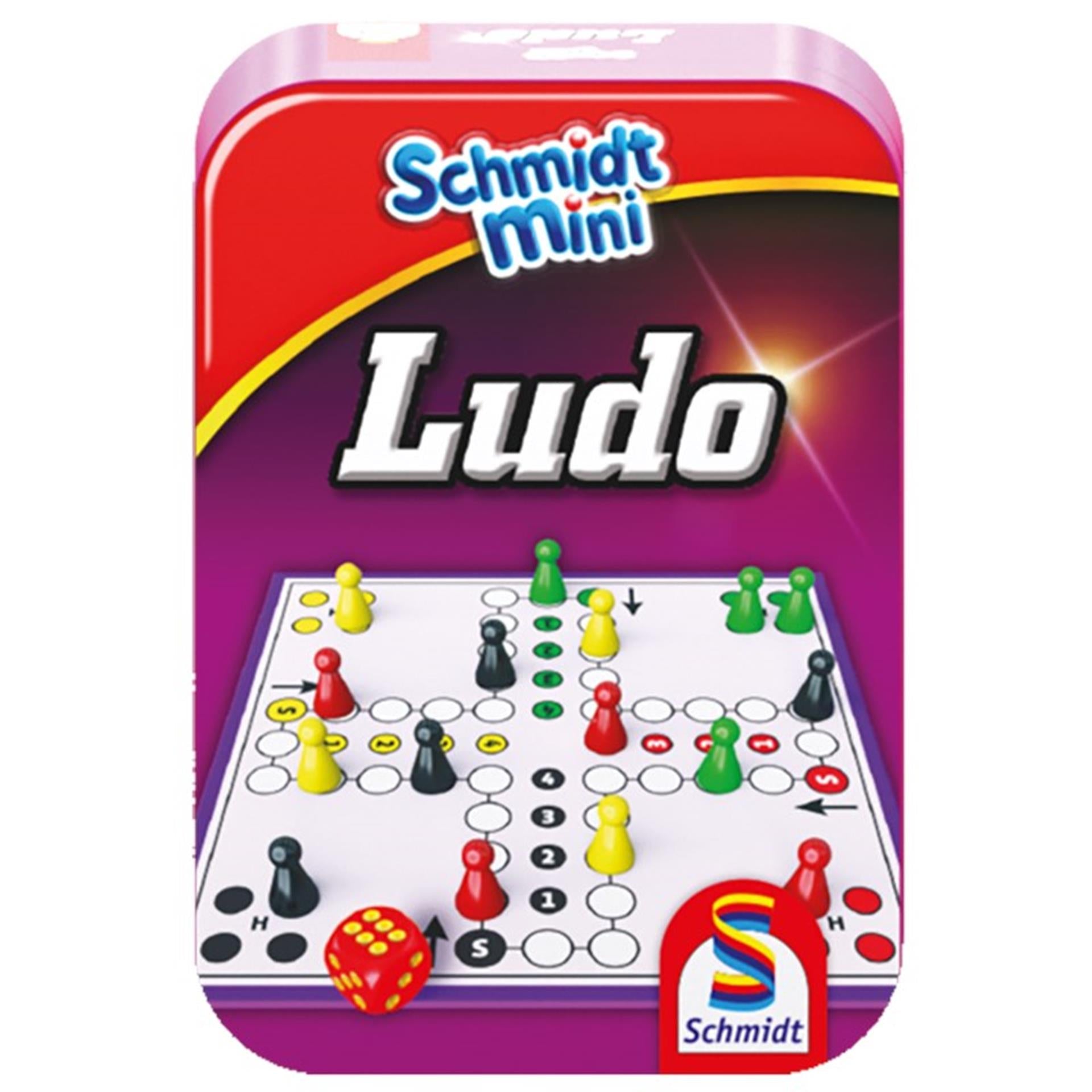 999games schmidt ludo spel in blik