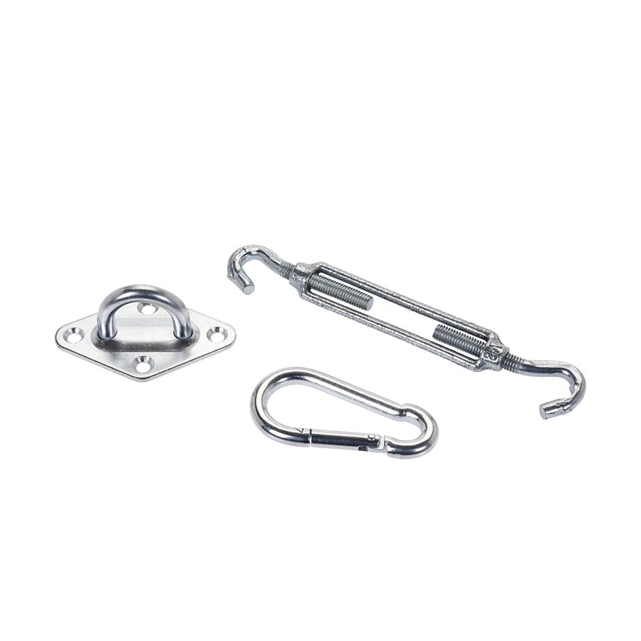 Ambiance schaduwdoek accessoires set