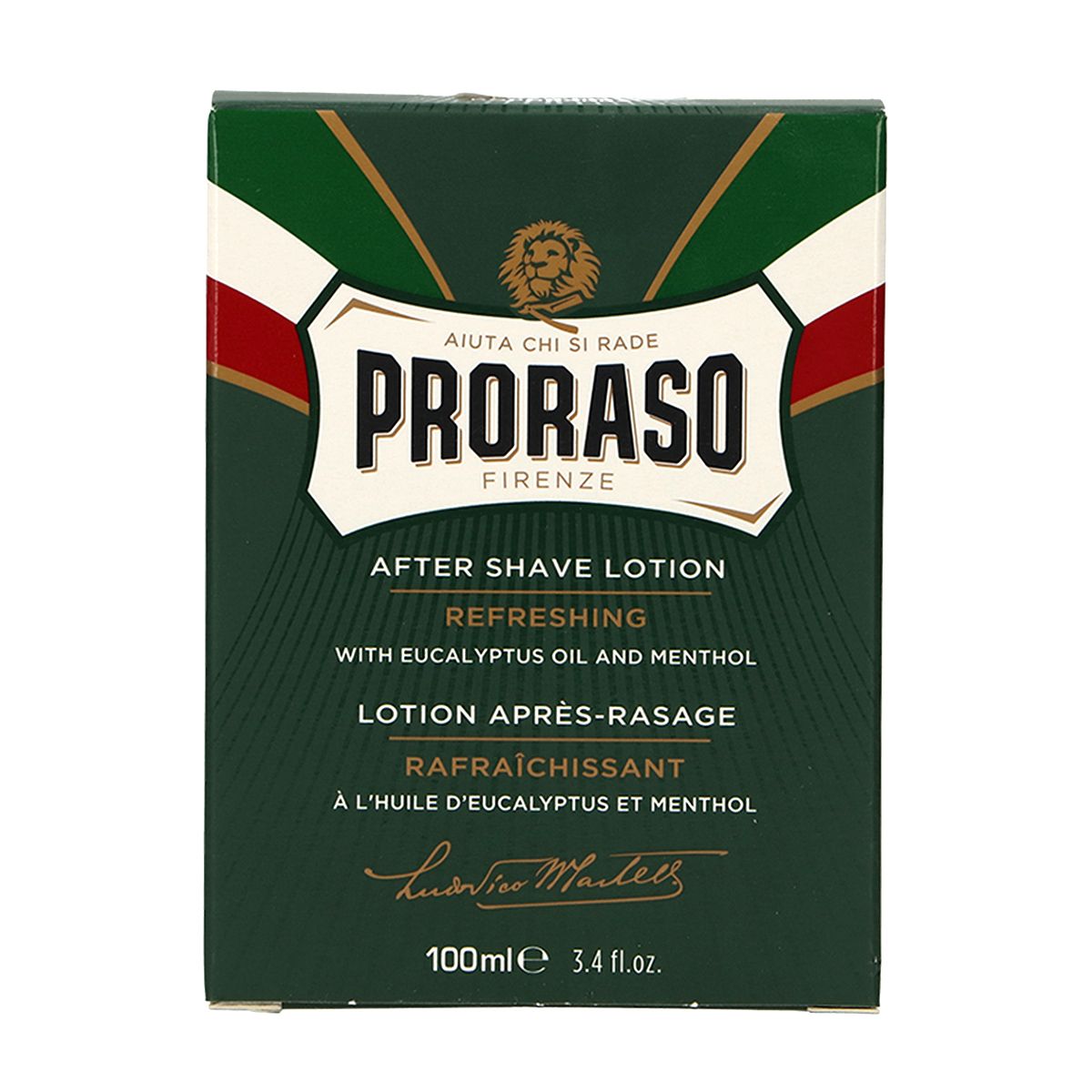 Proraso aftershavelotion eucalyptus 100 ml