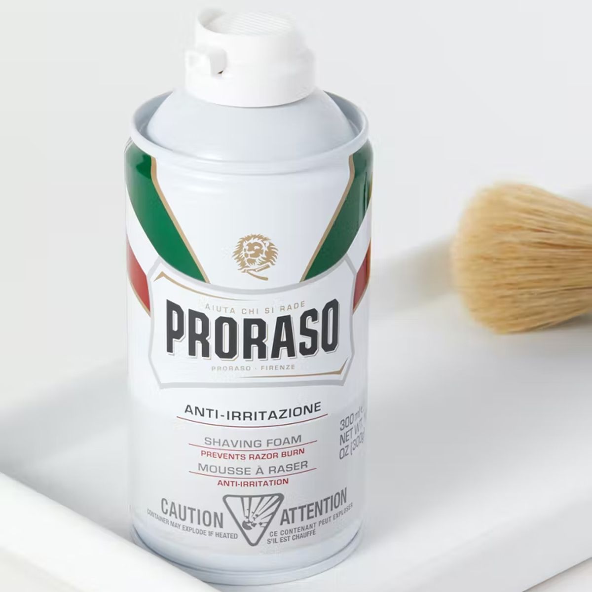 Proraso scheermousse groene thee 300ml