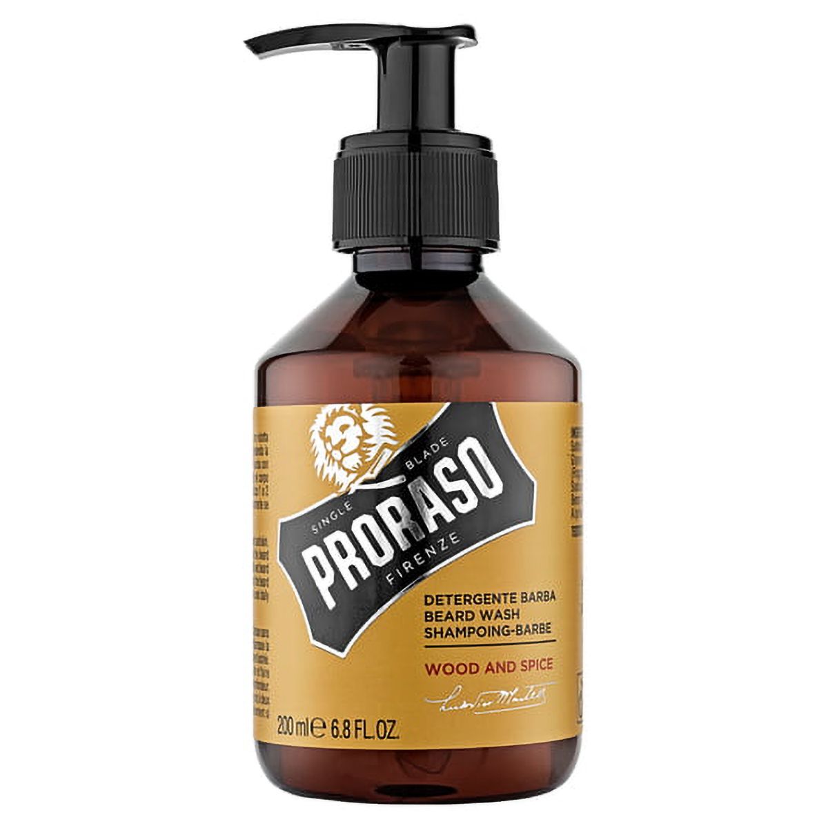 Proraso baardwasmiddel houtkruiden 200ml