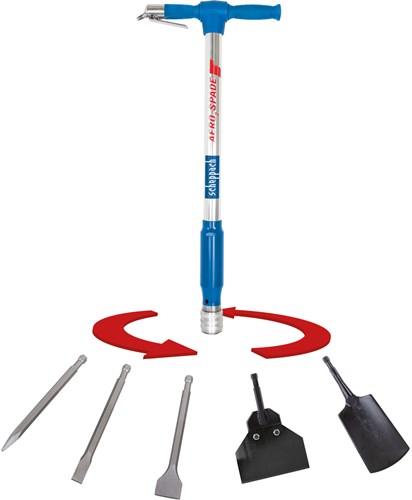 Scheppach aero 2 spade pneumatische 5-in-1 tool - 5909601900