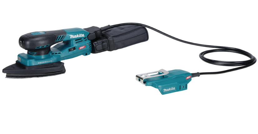 Makita bo006cgz xgt 40 v max 100x150 mm handpalm deltaschuurmachine | zonder accu's en lader - bo006cgz