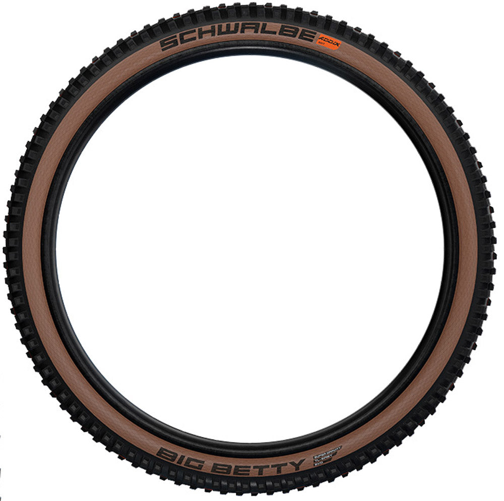 Schwalbe - big betty evo tle super gravity pneu souple bronz skin 27.5x2.40
