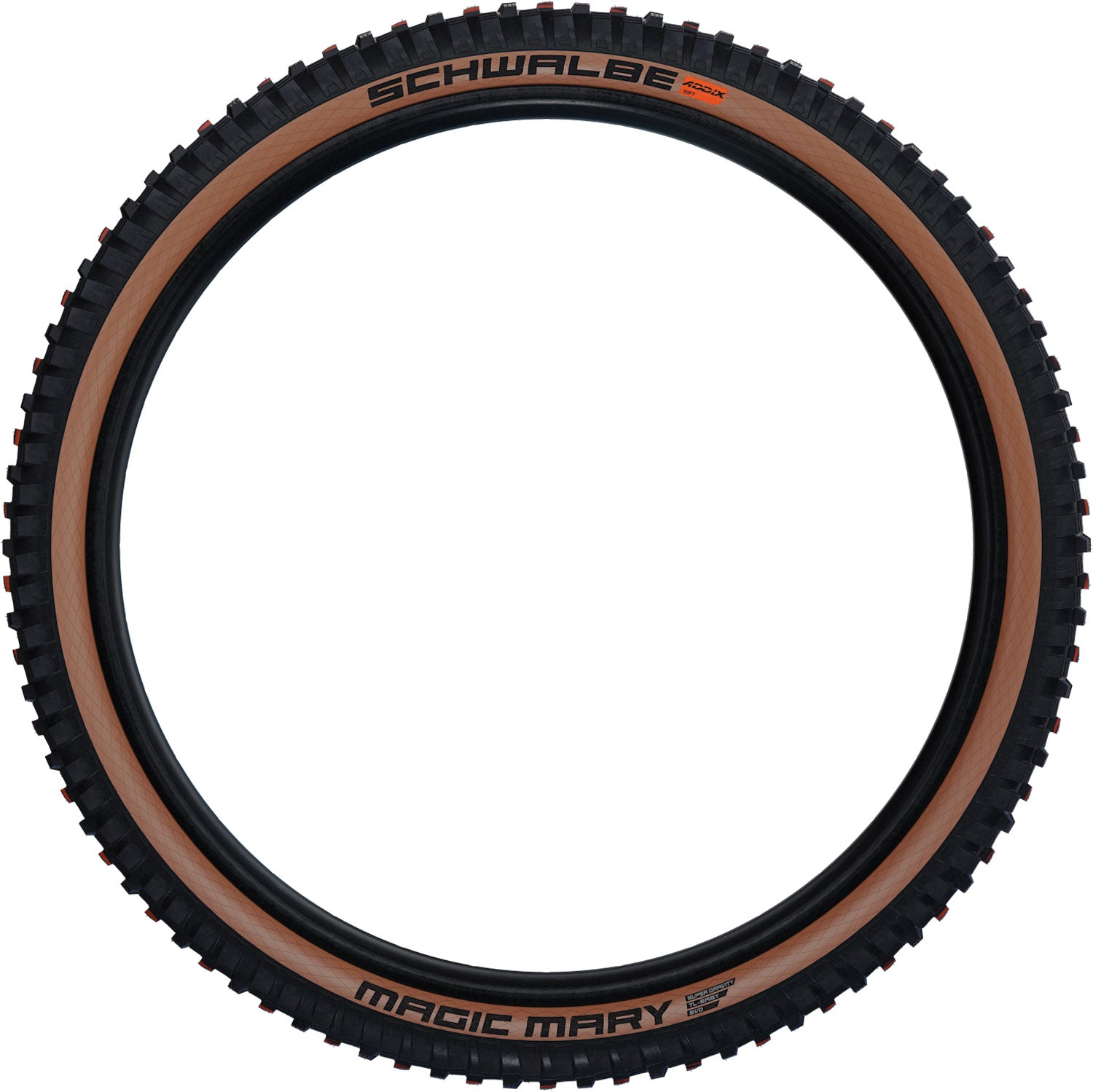 Vouwband Schwalbe Magic Mary Super Gravity 29 x 2,40 62-622 mm - klassieke huid