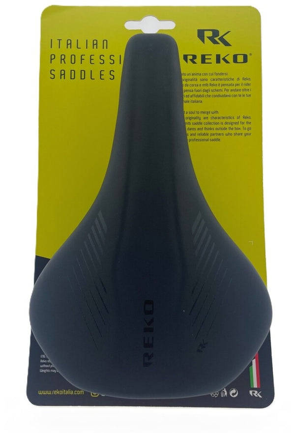 Selle bassano zadel reko rk3, zwart