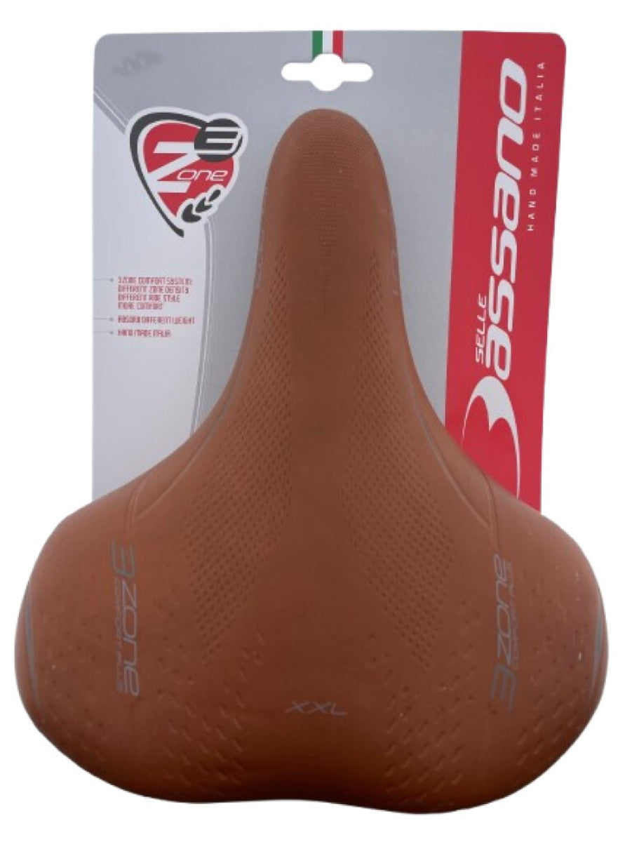 Selle bassano selle bassano zadel volare xxl licht bruin, grote stad