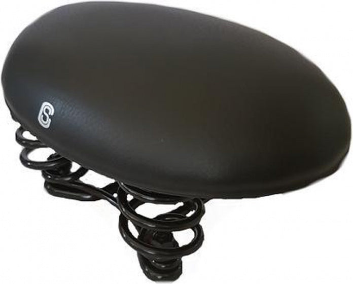 Selle comfort zadelrok met slimme schuimtechniek. zwart, zonder strop