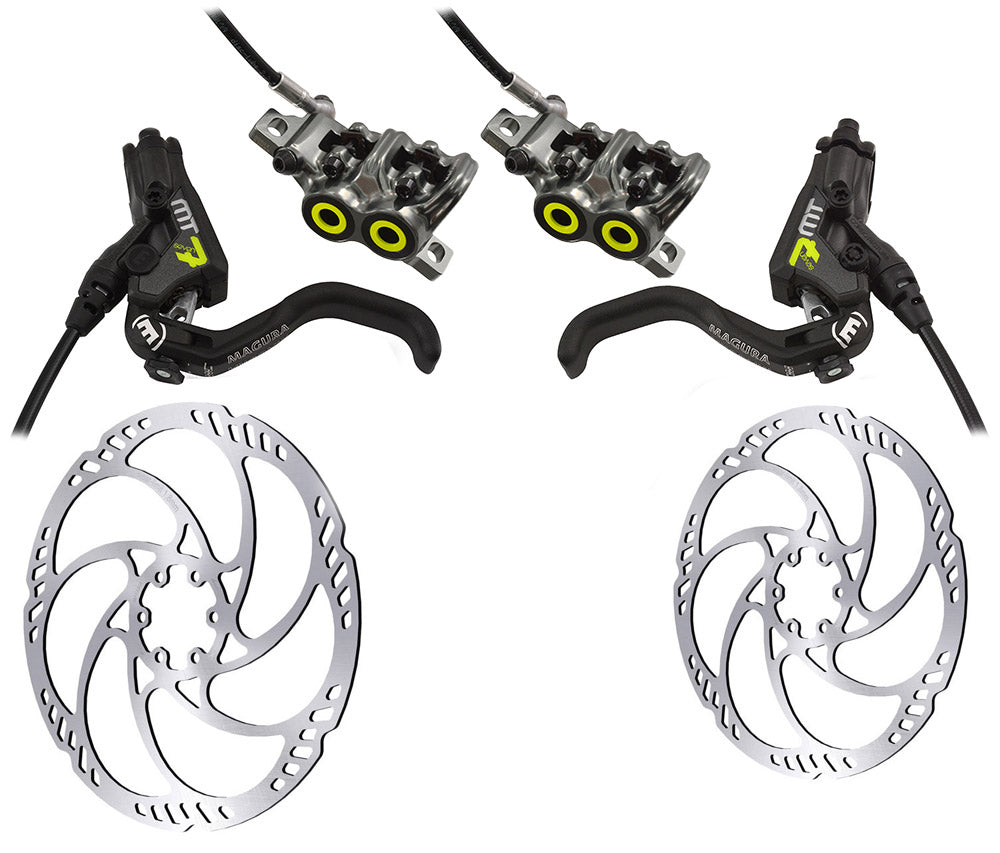Magura mt7 pro hc disc brake set + storm hc | 203 mm 180 mm