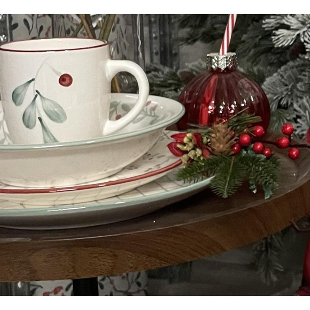 Svenska living schaaltje 'berry' rood ø14cm