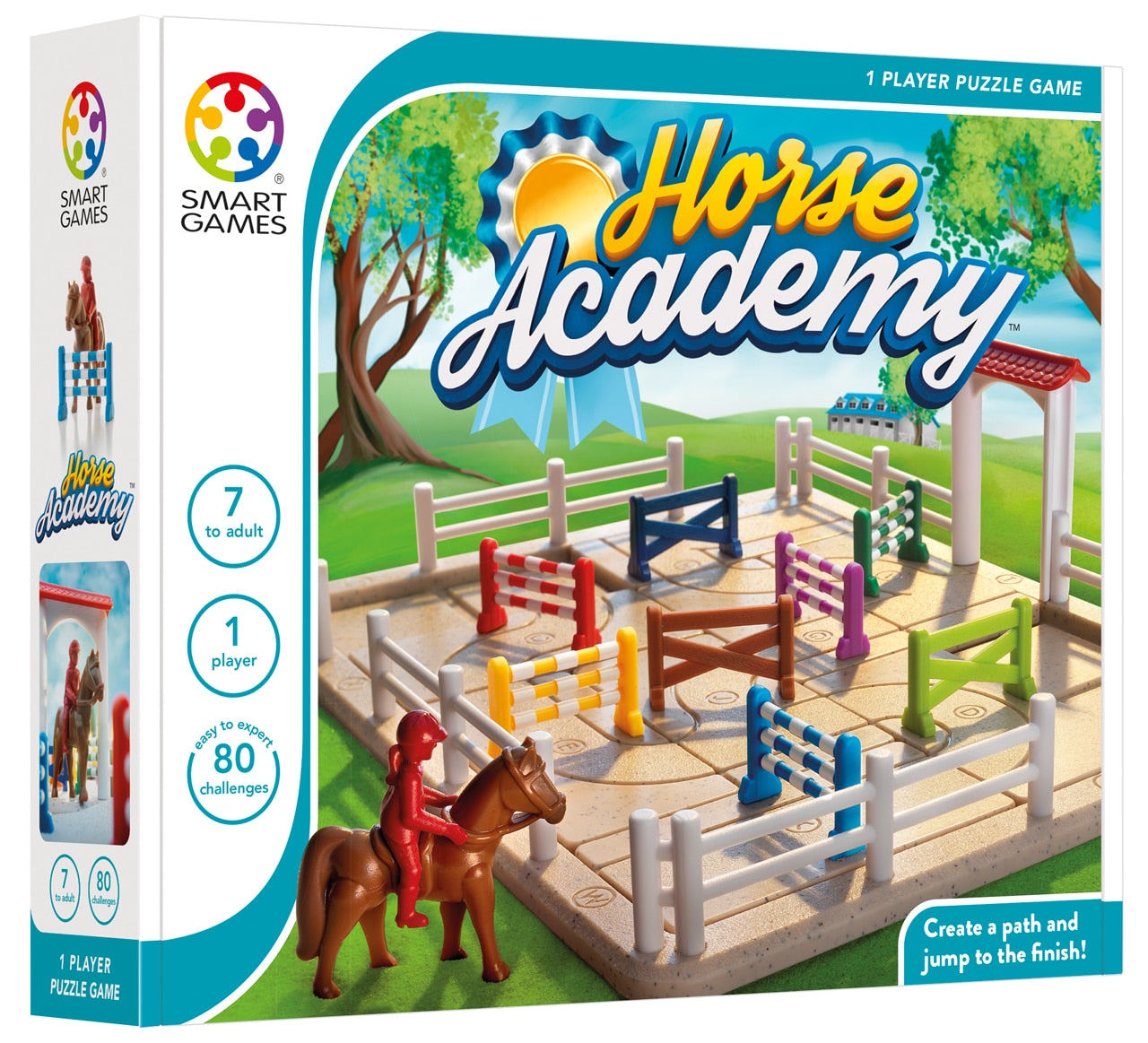 Smartgames smart games - horse academy in galop naar de finish