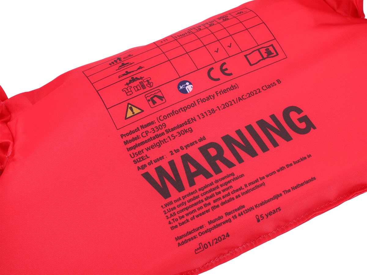 Comfortpool drijvende vrienden - schelp